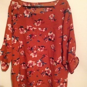 Womens, floral blouse